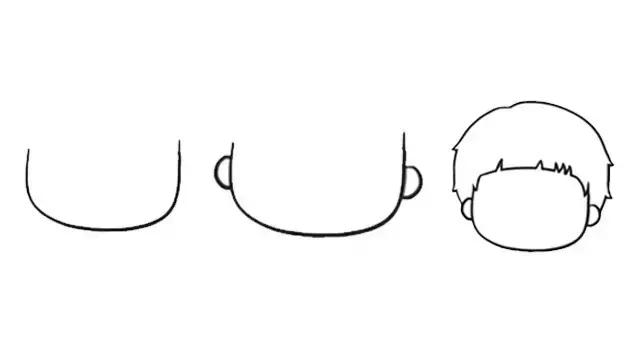 简笔画之一条小裤子，裤子简笔画 简单漂亮（超简单的人物简笔画教程）