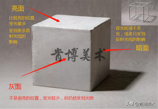 五大调子三大面是什么，素描的五大调子分别是什么（三分钟带你学懂“三大面五大调”）