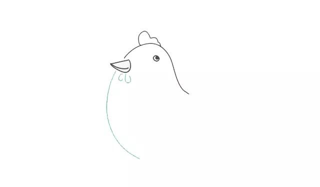 鸡怎么画简笔画,小鸡的画法(简笔画教程——手把手教你画老母鸡简笔画) 鸡怎么画简笔画,小鸡的画法(简笔画教程——手把手教你画老母鸡简笔画)