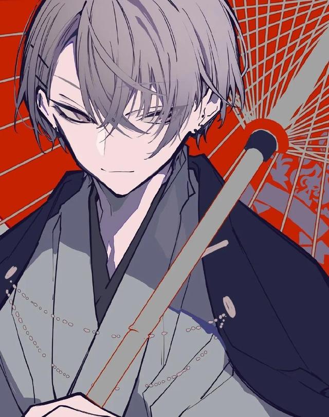 画师:望月けい，微信头像，画师:望月けい（这种线条硬朗独特画面美感）