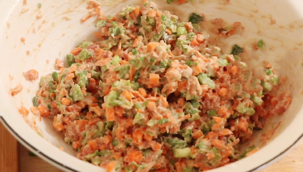 图片[4]-【苦瓜土豆丸子】做法步骤图 好吃解馋 常吃身体好-起舞食谱网