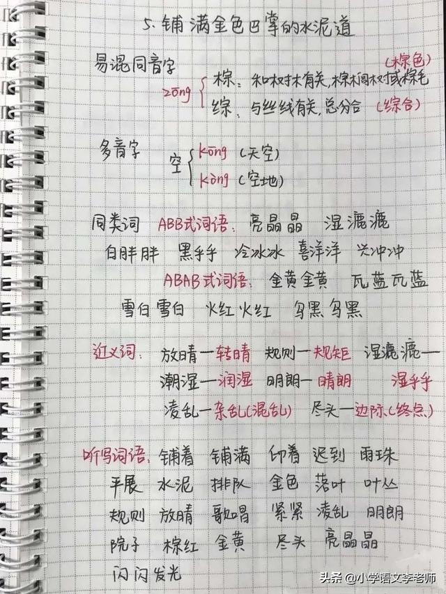 明朗的意思是什么，明朗是什么意思（三年级语文上册《铺满金色巴掌的水泥道》详解）