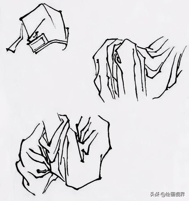白描手法的例子，白描手法的特点以及白描绘画的三大要素（白描知识：从线条到描法）
