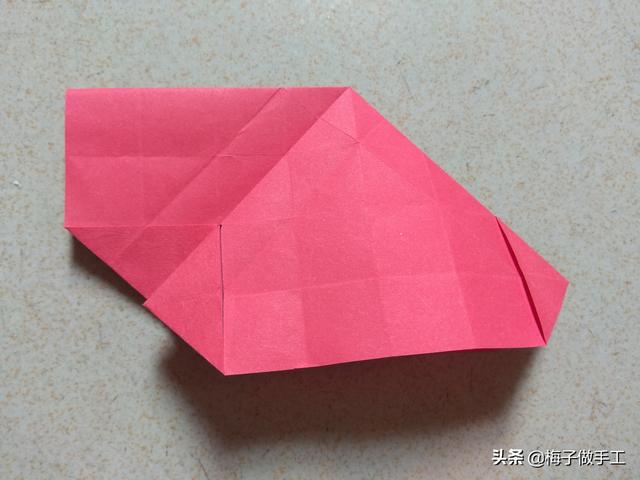 正版川崎玫瑰折法图解，川崎玫瑰折法（详细的图文教程来了）