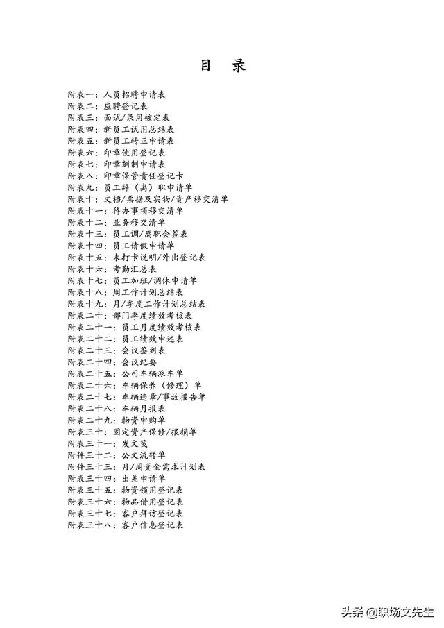 物品移交清单表格，物品统计清单表格（公司管理表格汇编<全套>）