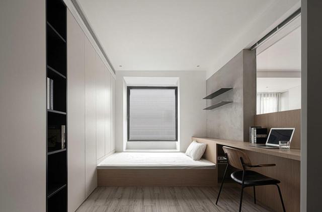 无门套门效果图，新款门套的效果图（他坚持不装门窗套）