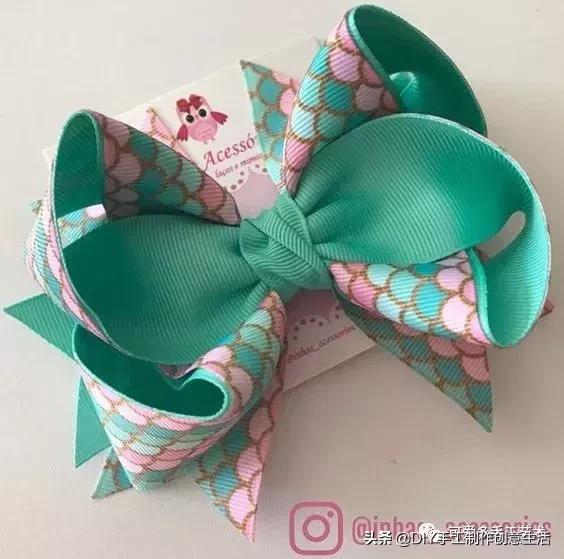 手工发夹制作教程，如何制作手工发夹（DIY手工制作）