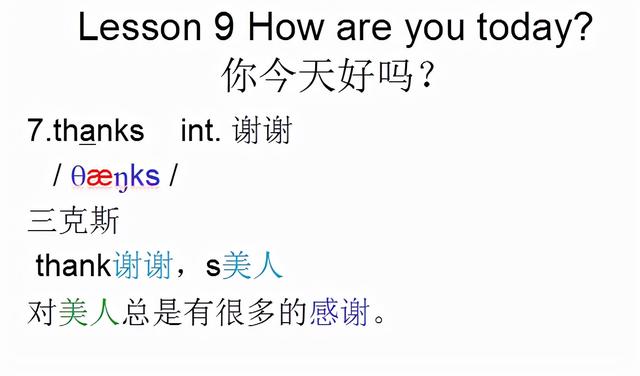 天气的英语怎么读，音标课件自学整理Lesson
