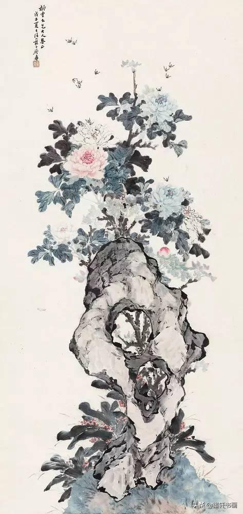 居廉淡雅国画作品欣赏，居廉精品画作欣赏