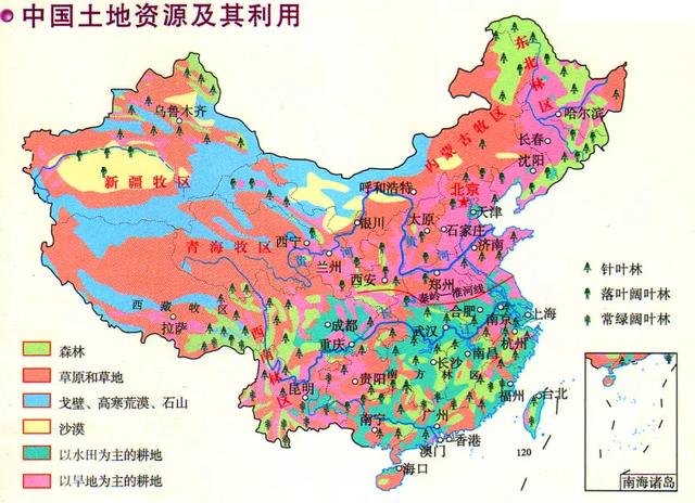 中国七大地理分区，中国七大地理分区是什么（图解中国36条地理分界线）