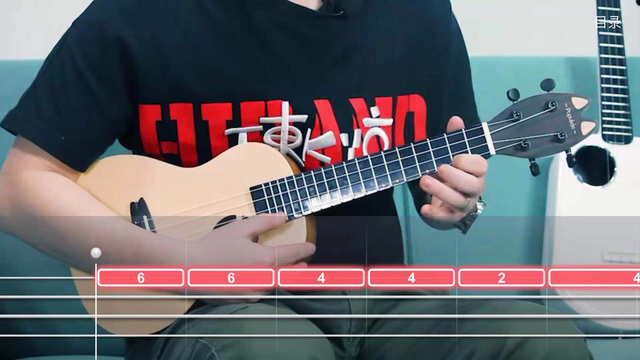 nanana很嗨的英文歌dj，呐呐呐很嗨的英文歌dj男生（尤克里里1Min教学）