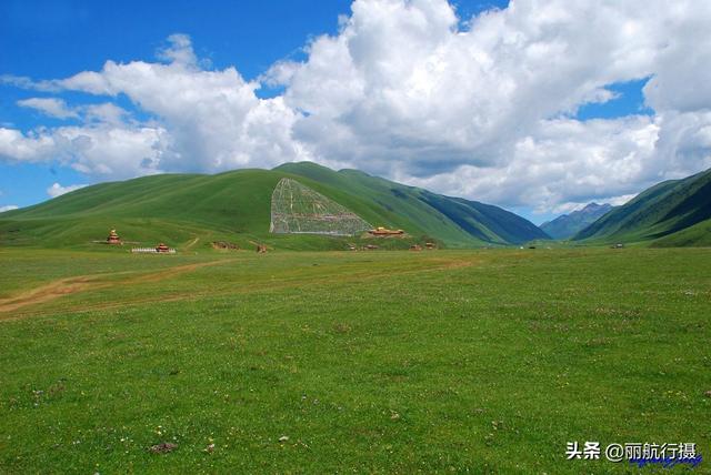 新都桥草原风景，新都桥—塔公草原—雅砻江河谷——迷人的夏季风光