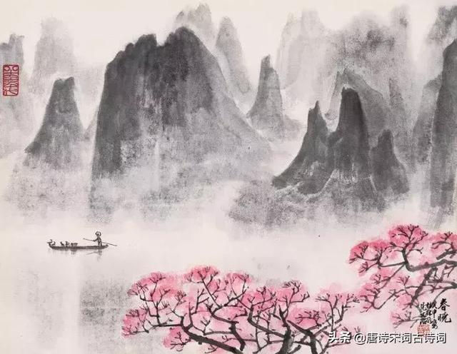 一树梅花一放翁，陆游的这首诗，仅仅四句（一季花开，只闻花香，不争朝夕）