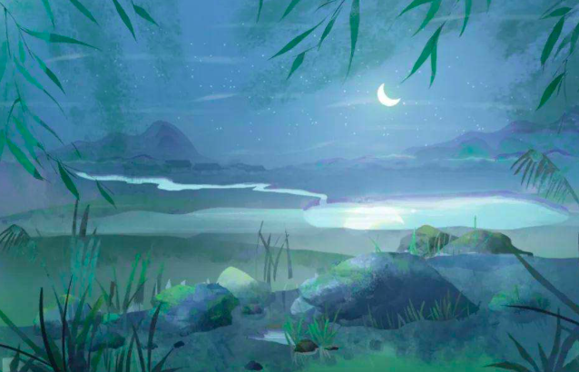 西江月夜行黄沙道中的写作背景（辛弃疾词的这首词如诗如画）