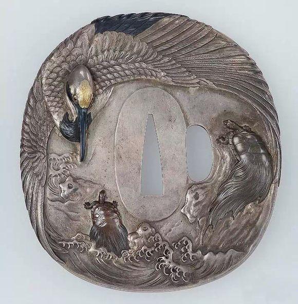 镡什么意思，镡怎么读（日本武士刀护手《刀镡》）