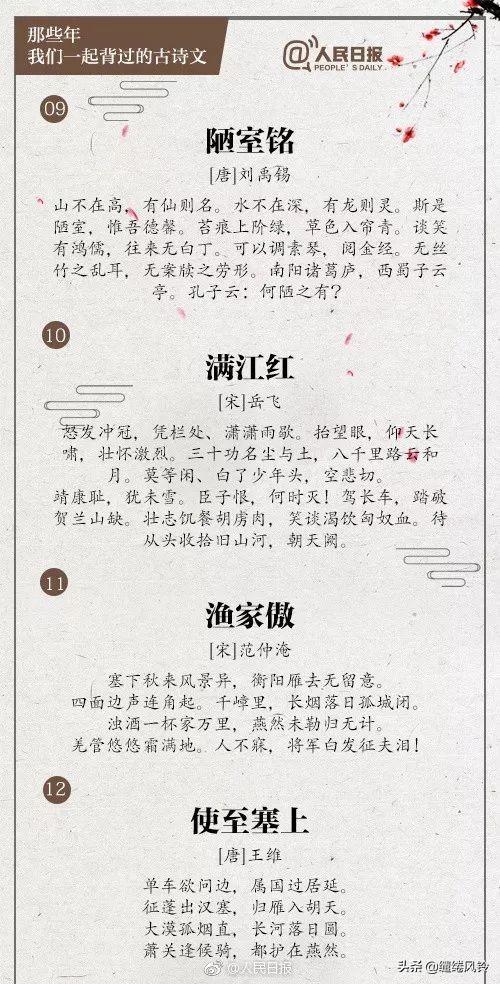 儿童朗诵作品有哪些(《人民日报》精选30首中小学生经典诵读名篇)