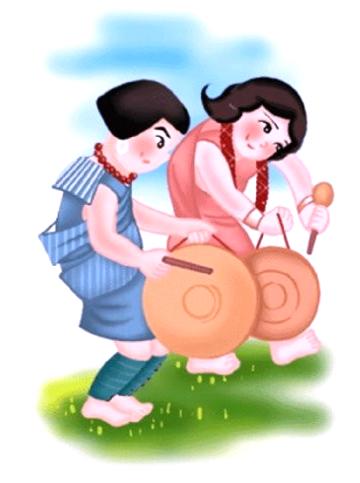 56个民族服饰图片大全，56个民族服装图片（五十六个民族精美人物服饰造型插画）
