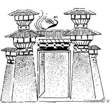 古代大门里面为什么还有一个小门，一张图让你秒懂中国大门的前世今生