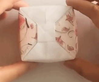 纸折隐藏小机关，怎么折简单的手账小机关（日本折纸大神把折纸玩活了）