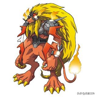 狮子兽在数码宝贝中有较高的人气,狮子兽一直是成熟期数码兽的佼佼者