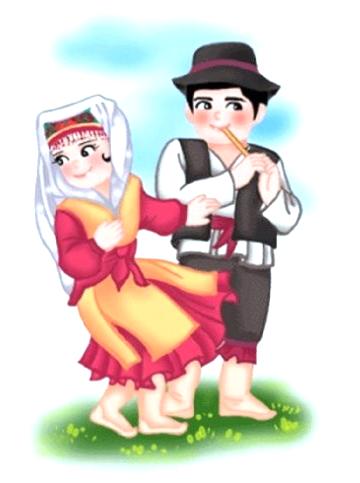 56个民族服饰图片大全，56个民族服装图片（五十六个民族精美人物服饰造型插画）