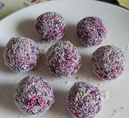 图片[8]-【椰蓉紫薯球】做法步骤图 护肠胃助消化 身体抵抗力好！-起舞食谱网