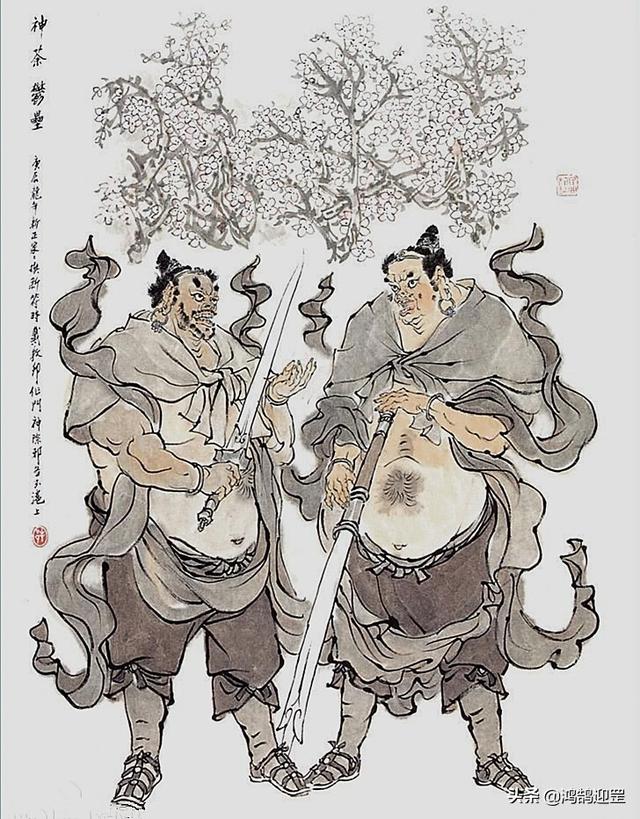 古代门神是哪两位，我国门神除过秦琼敬德赵云马超外