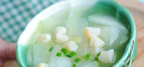 干贝冬瓜汤营养做法，干贝冬瓜汤