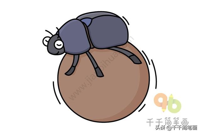 蛇简笔画图片大全可爱，蛇简笔画 儿童画（这个国家竟用屎壳郎做生肖属相）