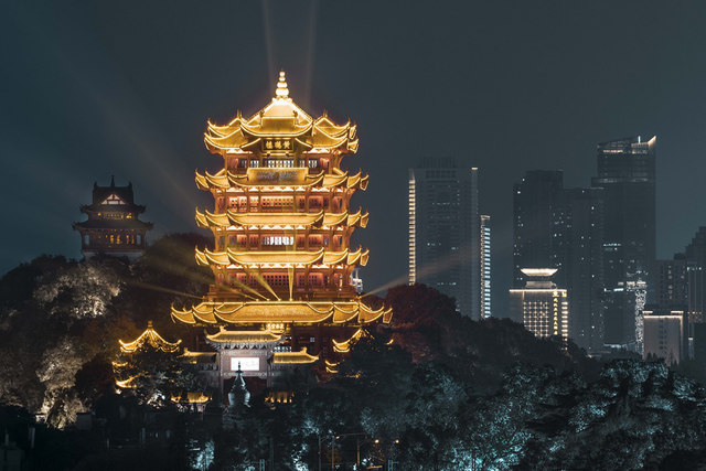 黃鶴樓奇景有幾種,黃鶴樓奇景有幾種怎麼購買(黃鶴樓夜遊,知音號,唐城