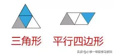 两个相同的长方形可以拼成什么图形，两个长方形可以拼成什么图形（一年级数学《认识图形二》2学习资料）