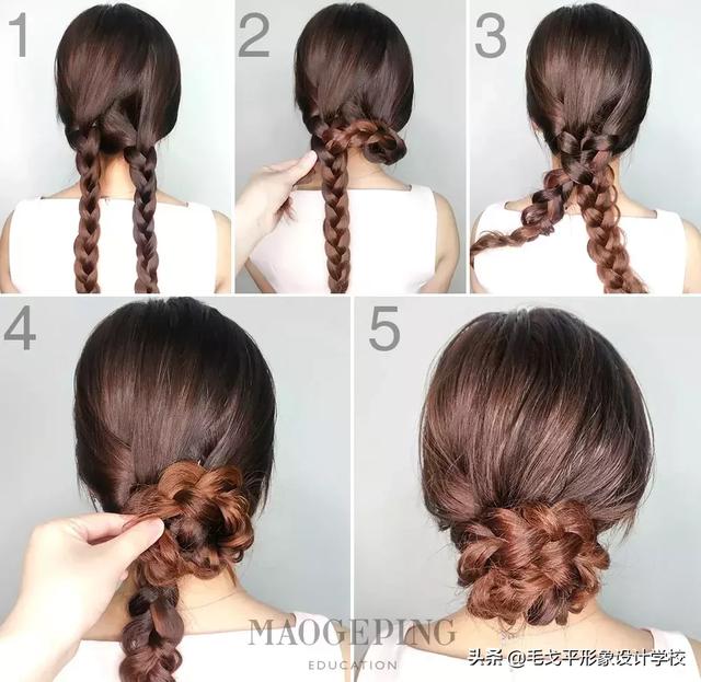 简单漂亮的发型，简单漂亮的发型编头发（教你九款适合上班族的扎发）
