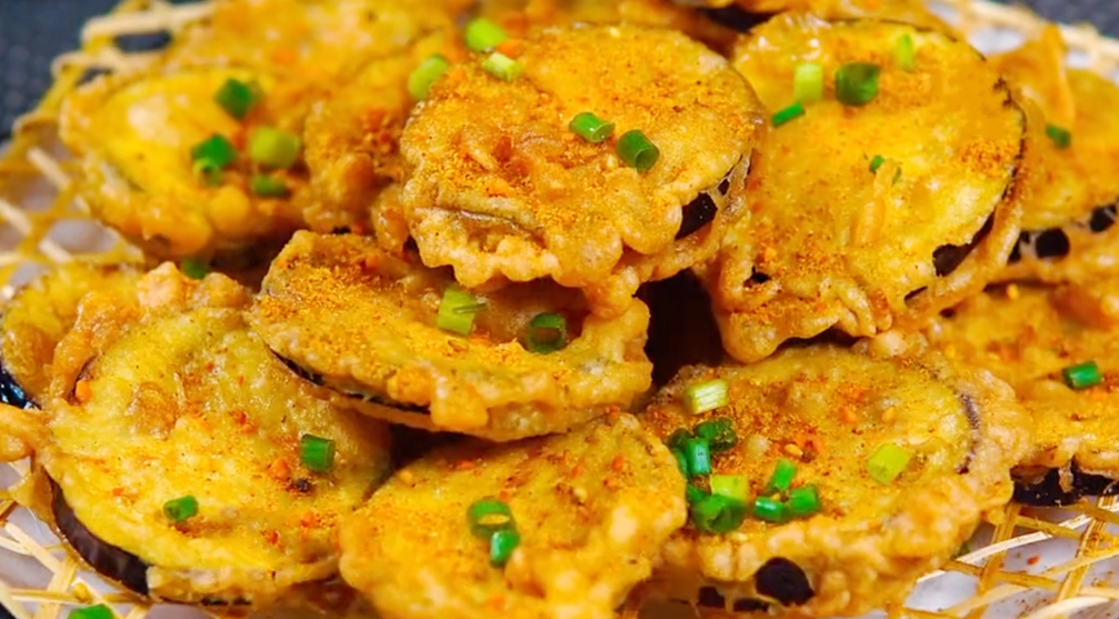 【椒鹽茄子】做法步驟圖 外酥里嫩一口一個(gè)太爽了-起舞食譜網(wǎng)