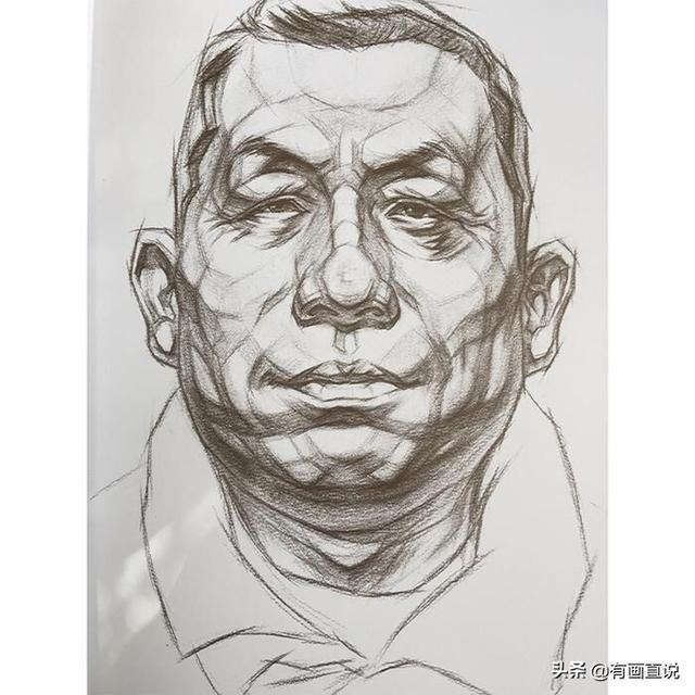 橡皮头，微信头像，橡皮头（分享结构素描高清临摹素材60张）