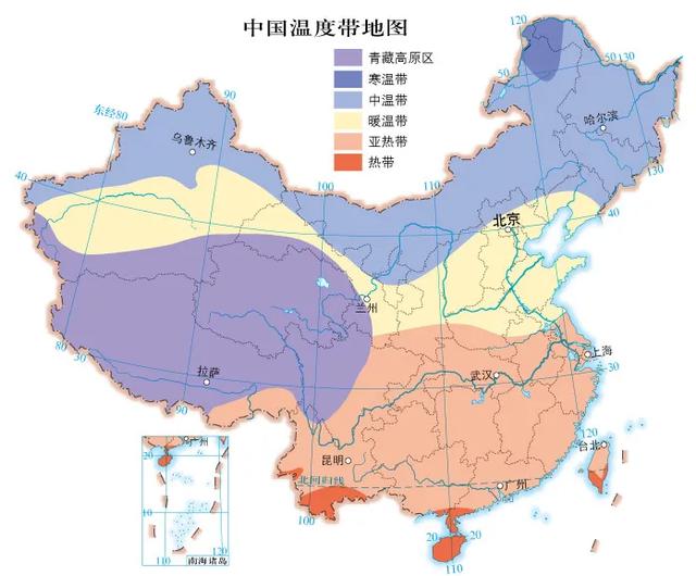 中国七大地理分区，中国七大地理分区是什么（图解中国36条地理分界线）