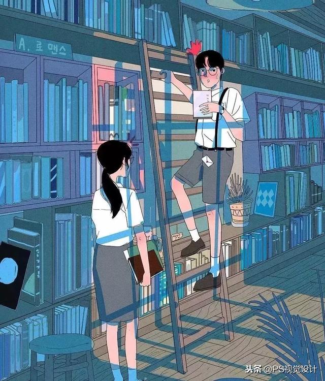 韩国插画师Myeong-Minho甜蜜日常插画，myeong minho插画师（成为少女们都想要的爱情图片）
