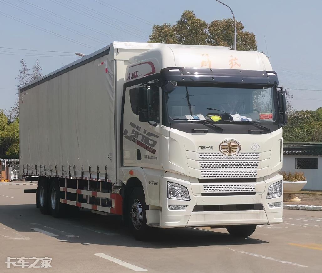 一,解放jh6中置轴货运列车一汽青岛解放jh6车型自面市后的销量表现