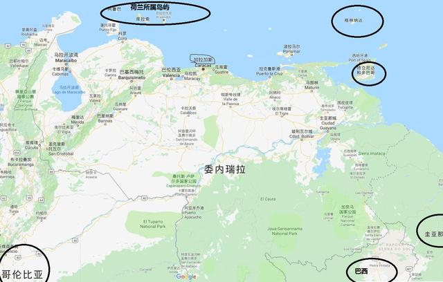 委内瑞拉在哪里，委内瑞拉有哪些主要港口（南美国家委内瑞拉可不小）