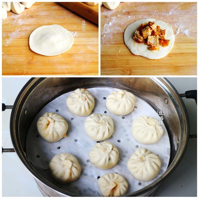 豆腐包子馅的做法，麻婆豆腐包子馅的做法（学做香辣豆腐包子）