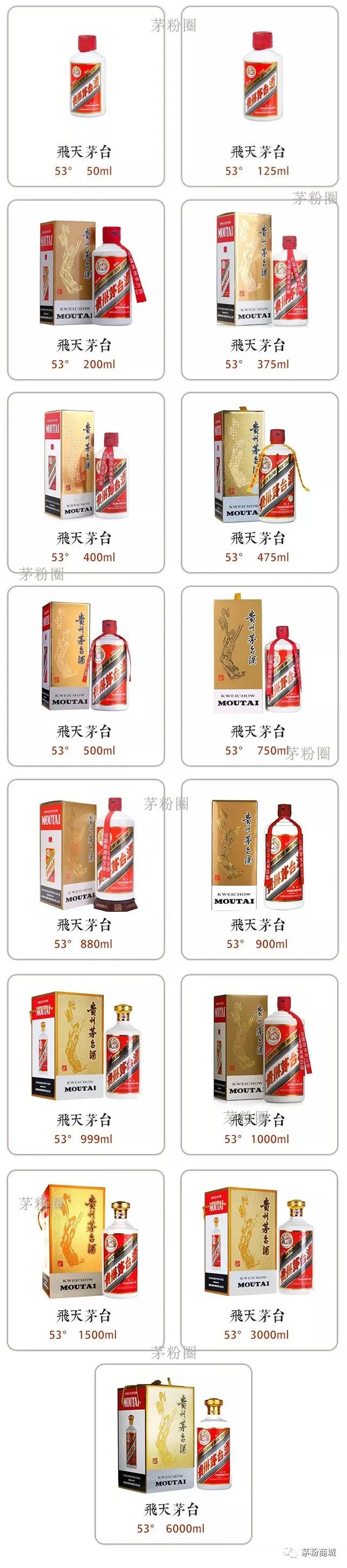 茅台股份系列酒有哪些，贵州酒品牌大全（盘点市面上最常见的100款茅台酒）