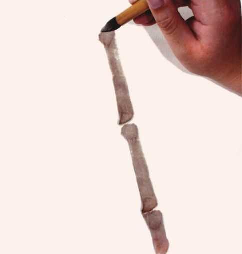 水墨画竹子的画法，那是你没有学会这几点技法