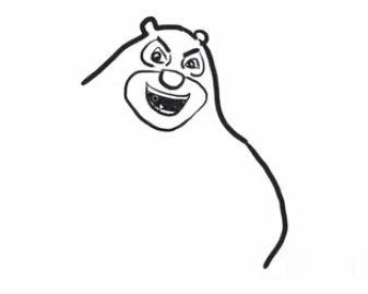 如何画一只熊出没里的熊大，熊出没怎么画 团子（绘画作业轻松应对）