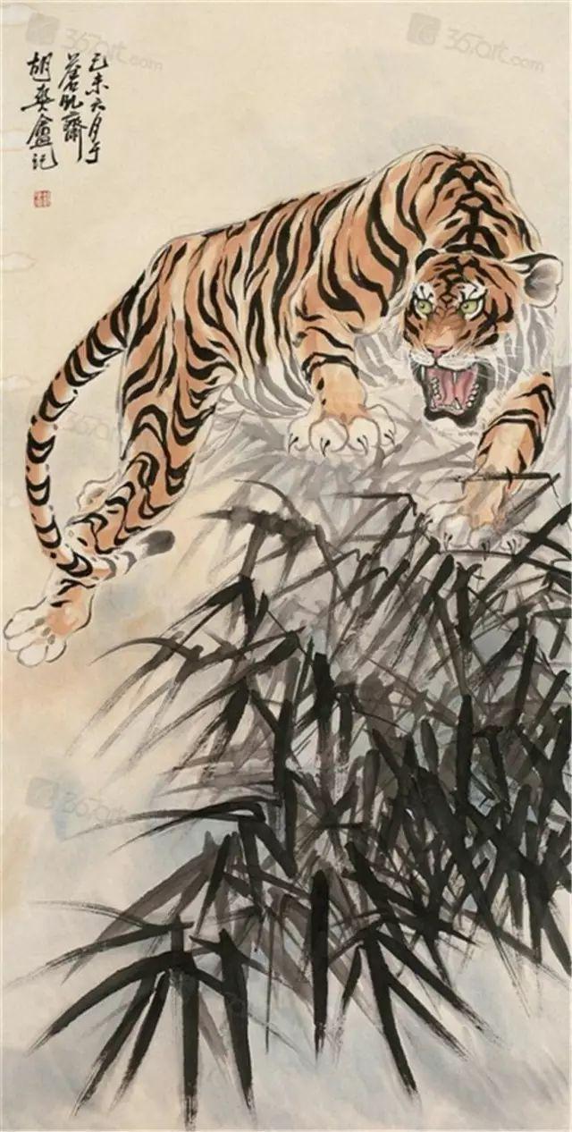 哪位著名画家擅长画虎，哪位著名画家擅长画虎画（“被埋没的画虎大师”胡爽庵）