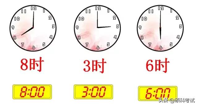 一年级认识钟表，一年级认识钟表知识点总结（一年级数学上册《认识钟表》专项复习）