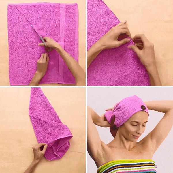 如何利用毛巾折叠小熊，用毛巾怎样叠小熊（家里的旧毛巾千万不要随便扔）