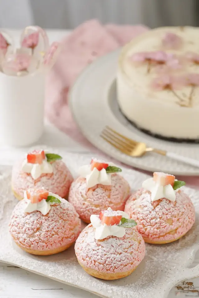 樱花蛋糕的做法，樱花甜点做法（做出最美的樱花镜面水晶蛋糕。）