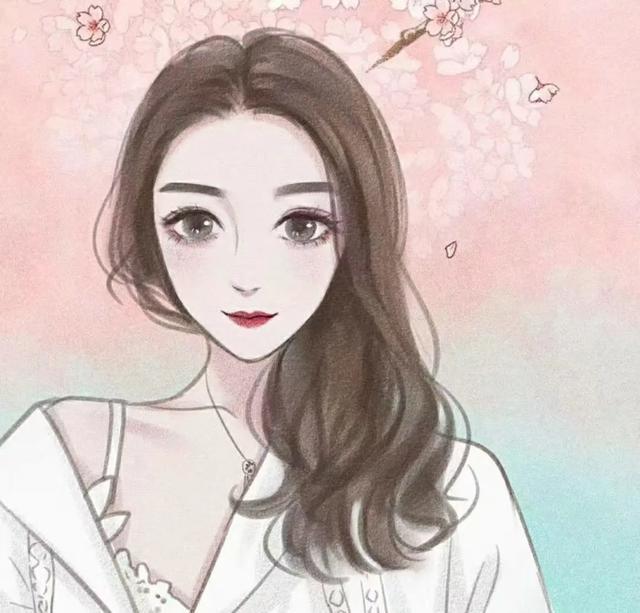 呆萌可爱的糖果女孩，微信头像，呆萌可爱的糖果女孩（动漫女生手绘头像）