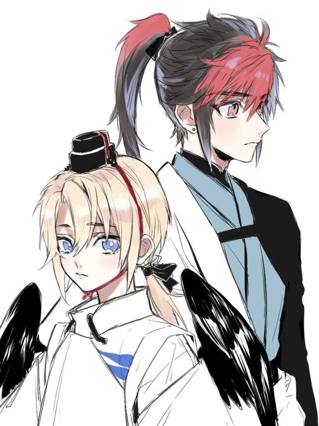 跟我走吧 百合情头，微信头像，跟我走吧 百合情头（让我们想起了多少对阴阳师里的cp）