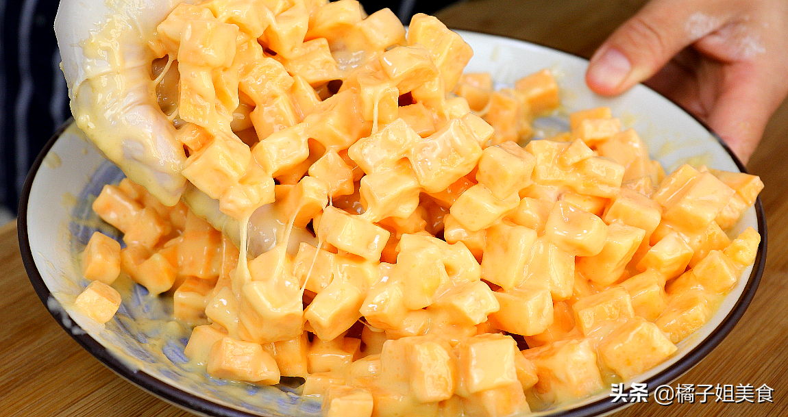 圖片[3]-5分鐘學會紅薯烙 外酥里嫩 香甜可口 全家人都喜歡-起舞食譜網