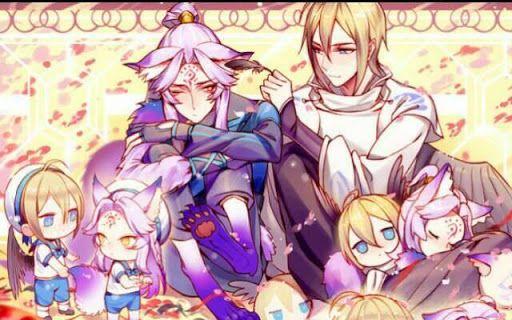 跟我走吧 百合情头，微信头像，跟我走吧 百合情头（让我们想起了多少对阴阳师里的cp）